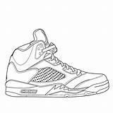 Jordan 1 Page Coloring Pages sketch template