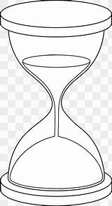 Hourglass Coloring Glass Sand Drawing Clipart Hour Clip Clock Pages Gif  sketch template