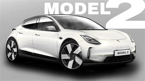 2023 Tesla Model 2 - $25,000 Compact Car Unofficial Rendering - YouTube