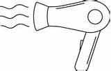 Hair Dryer coloring Page  Free Printable Coloring Pages sketch template