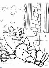 Puss In Boots Friend Coloring Page  Home sketch template