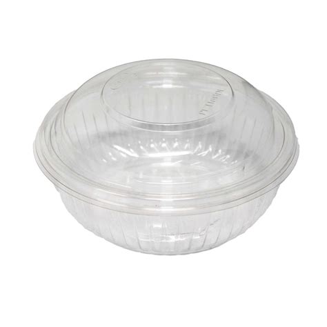 12oz Disposable Plastic Clear Salad Bowls with Dome Lids#N#– EcoQuality Store