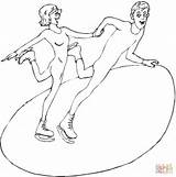 Pair Skating coloring Page  Free Printable Coloring Pages sketch template