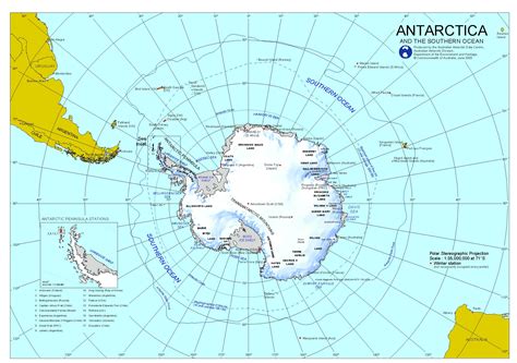 antarctica map | Antarctica Map See map details From Australian ...