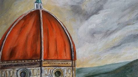 Florence Art Acrylic Painting Painting Landscape - Etsy