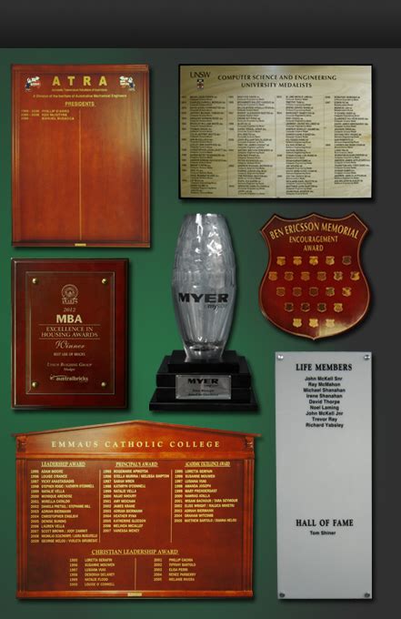 Honour Boards | Noosa Trophy & Engraving Centre