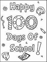 Free Printable 100 Days Of School Coloring Pages sketch template