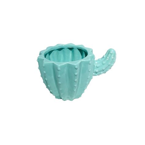 Funny Cute Green Cactus Ceramic Mug | Dongsheng
