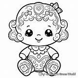 Gingerbread Coloring Pages  Free & Printable sketch template