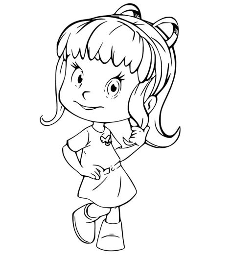 Cleo from Cleo and Cuquin Coloring Page - Free Printable Coloring Pages ...