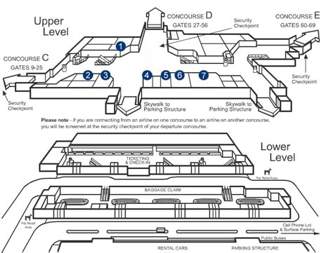 General Mitchell Airport Map – Map Of The World