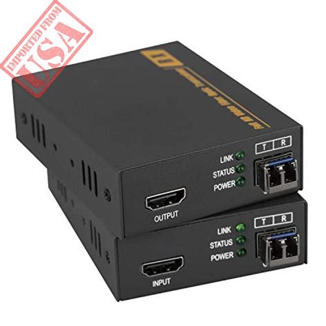 original hdmi optical fiber converter imported from usa