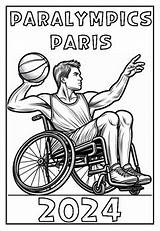 PARALYMPICS  Coloring Pages By Astlac TPT sketch template