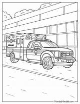 20 Ambulance Coloring Pages Free PDF Printables sketch template