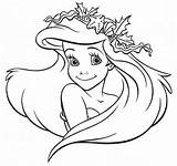 Ariel Coloring Pages  Best For Kids sketch template