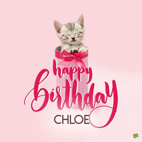 Happy Birthday, Chloe – Images and Wishes to Share with Her