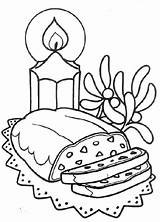 Christmas dinner coloring Pages  Coloring sketch template