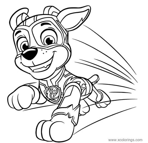 Super Pups Mighty Pups Coloring Pages - XColorings.com