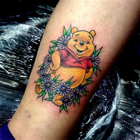 UPDATED: 40 Uplifting Winnie the Pooh Tattoos (November 2020)