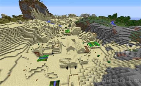 Temple and Village” Seed for Minecraft 1.17.1/1.16.5/1.15.2/1.14.4/1.13 ...