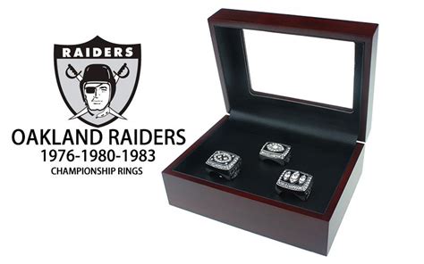 1 set (1976 1980 1983) Oakland Raiders Super Bowl Rings gift for men -Jack sport shop | Super ...