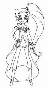 Lolirock Coloring Pages sketch template