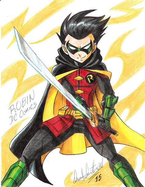 Robin Dc Comics Fan Art by RavernClouk on DeviantArt