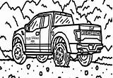 Lifted Ford Truck Coloring Pages sketch template