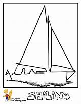 Print Out This Easy Boat Coloring Pages Smooth Sailing  sketch template
