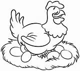 Baby Chicken Coloring Pages sketch template