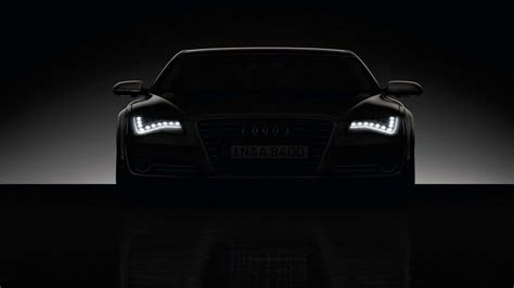 Download Opulent Luxury: Ultra-Modern Black Car 4K Wallpaper | Wallpapers.com