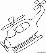 Helicopter Coloring Pages  ColoringAll sketch template