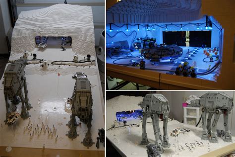 Cool Stuff: Star Wars Hoth LEGO Diorama
