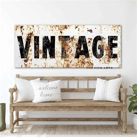 Vintage Rustic Farmhouse Sign - ToeFishArt