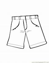 Shorts Coloring Pages  Nation sketch template