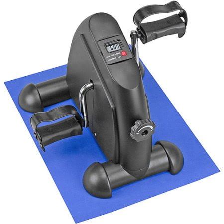 DMI Portable Exercise Bike with Mat, Pedal Exerciser for Legs ...