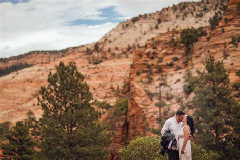 Wedding Portraits in Zion National Park | Chad Braithwaite Faces ...