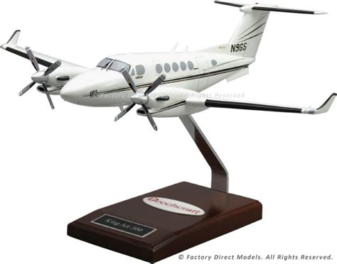 Beechcraft 300 King Air Model Airplane | Factory Direct Models