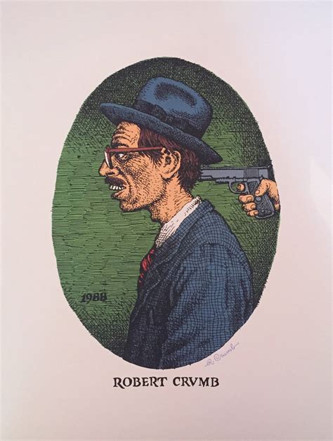 Self Portrait Print Artwork Signed by Robert Crumb - Etsy UK