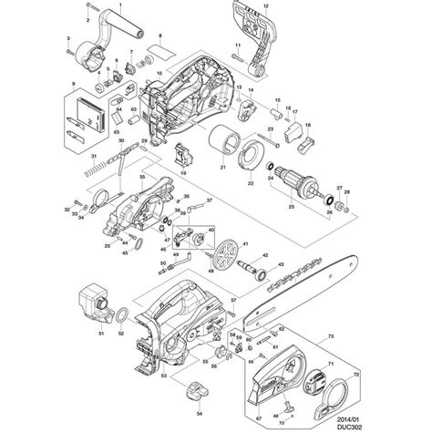 Buy A Makita DUC302 Spare part or Replacement part for Your Chainsaws ...