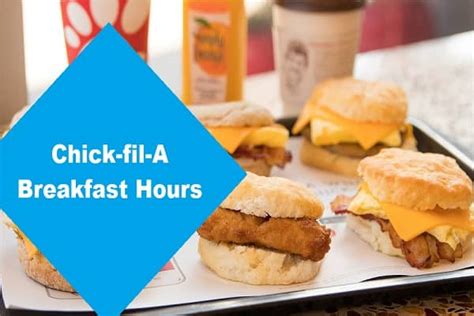 Chick-fil-A Breakfast Hours - My Breakfast Hours
