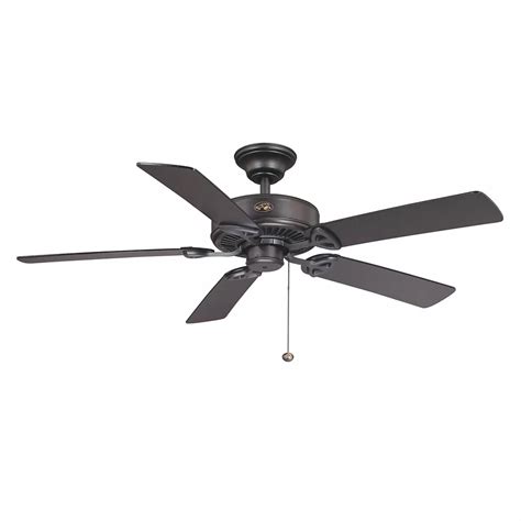 Hampton Bay Farmington 52-inch Indoor Natural Iron Ceiling Fan | The ...