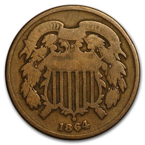 Buy 1864 Two Cent Piece Good Coin Online | 2 Cent Pieces (1864 - 1873 ...