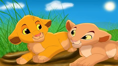 The Lion King Simba And Nala Small Babies Hd Wallpaper 1920x1080 | Images and Photos finder