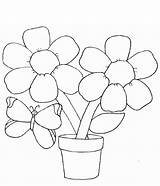 Printable Small Flower Coloring Pages sketch template