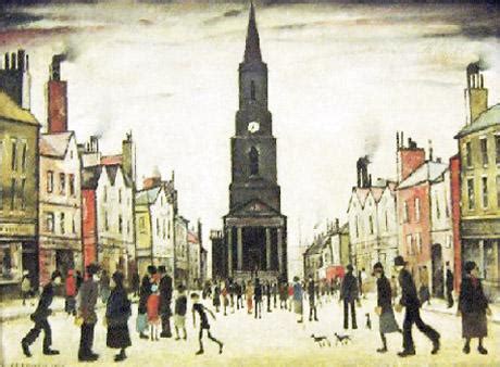 L.S. Lowry paintings - the Northern School of British artists