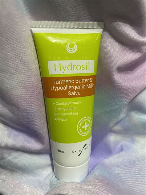 Hydrosil - Turmeric butter and hypoallergenic milk salve – sarah TRADEMARK