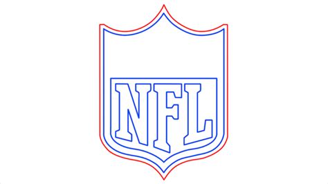 How To Draw NFL Logo Step by Step - [8 Easy Phase]