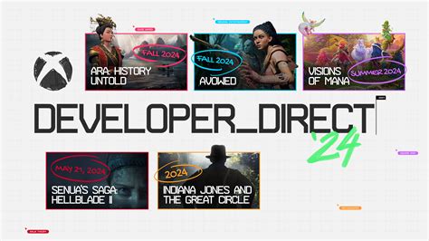 Xbox Developer_Direct: All of the Information and Bulletins - Gameskeeda