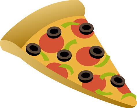 Junk Food Pizza Slice Clipart Clip Art Pizza Slice Pn - vrogue.co